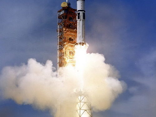 The Apollo 18 space capsule mission (1975)
